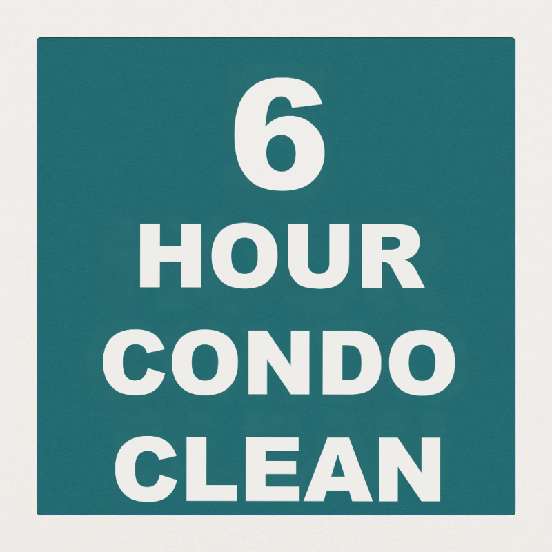 6 Hour Condo Clean